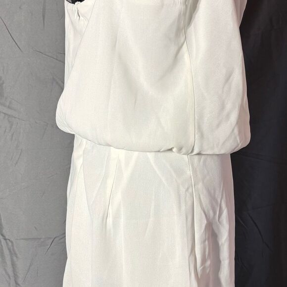 L New She + Sky Spaghetti Strap Cowl Neck Romper NWT Size Large - Picture 5 of 7